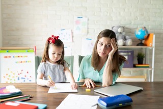 Maman fatiguée